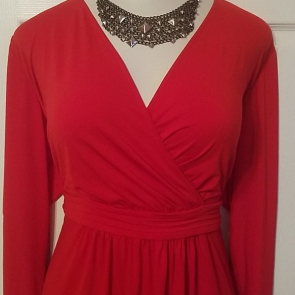 Torrid lipstick red bodycon dress 2X plus size - Picture 5 of 6